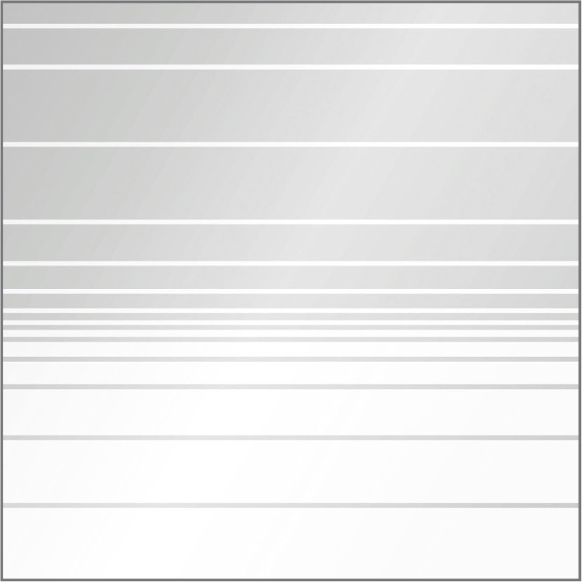 Ambiente Glaszaun Dekor 83 120 x 120 cm gehärtetes 8 mm Glas Bild 3