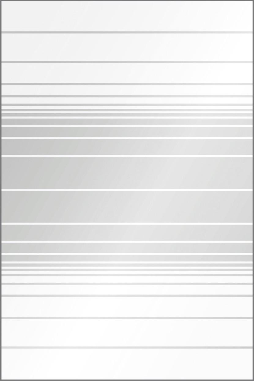 Ambiente Glaszaun Dekor 83 120 x 180 cm gehärtetes 8 mm Glas