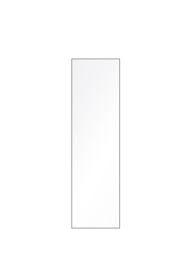 Ambiente Glaszaun Dekor 00/01 51,5 x 180 cm gehärtetes 8 mm Glas