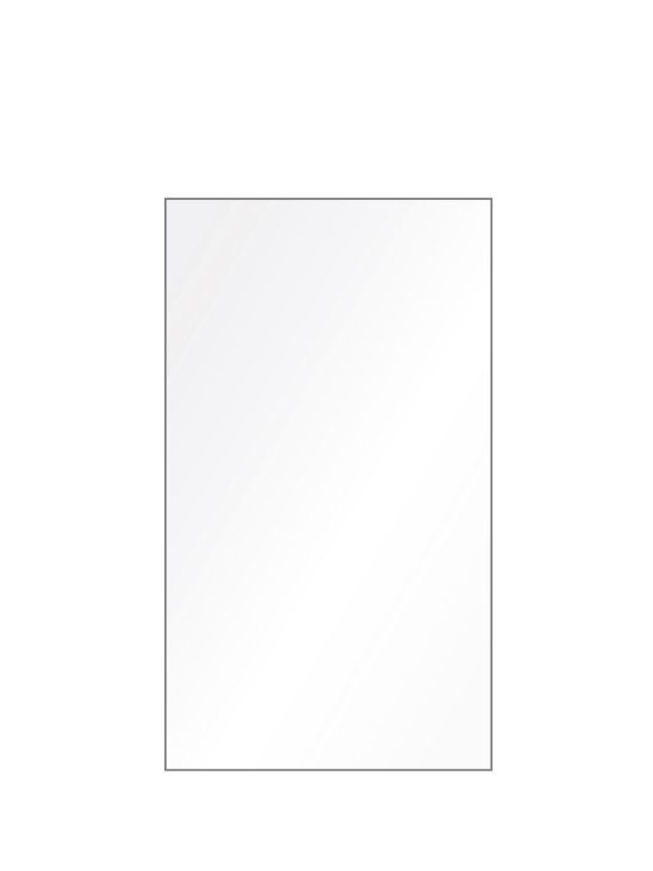 Ambiente Glaszaun Dekor 00/01 103 x 180 cm gehärtetes 8 mm Glas
