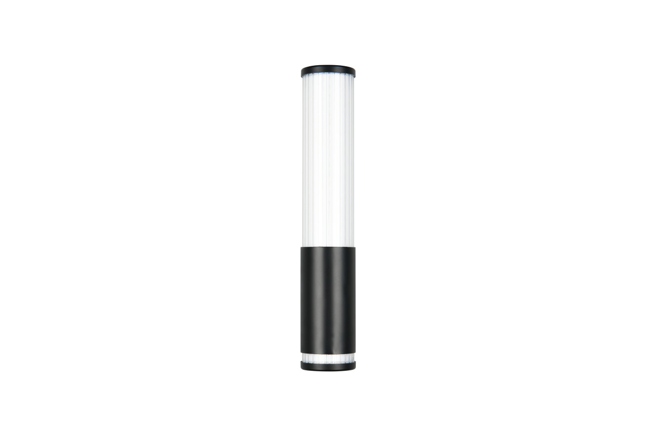 Trio LED-Wandleuchte Stefano schwarz matt 5,2 x 29 cm Steckdose Bild 5
