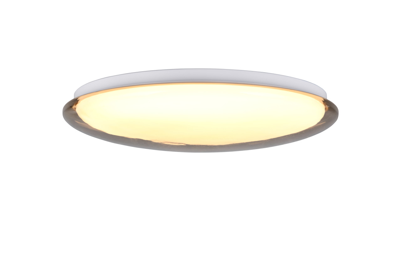 Reality LED-Deckenleuchte Caliro weiß warmweiß