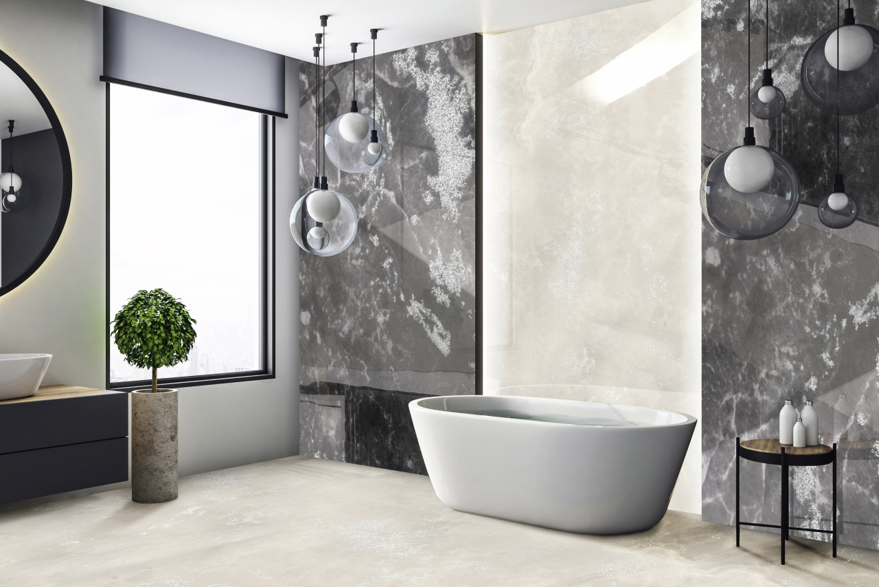 Bodenfliese Feinsteinzeug Dia Nova 60 x 120 cm onyx Bild 2
