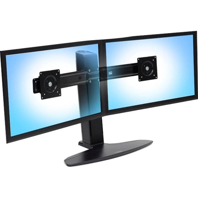 Ergotron - Neo Flex Dual Monitor Lift Stand 62,2 cm (24,5') Schwarz Desktop