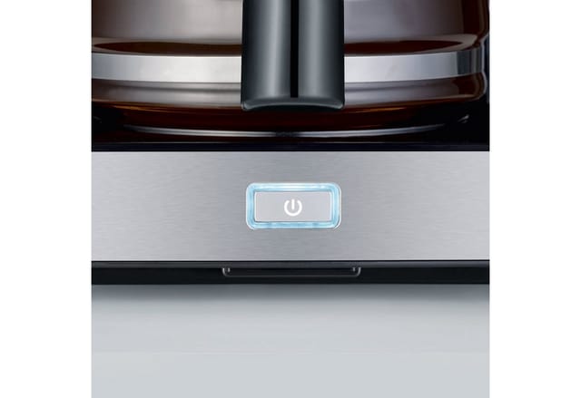 Graef - fk 401 Kaffeemaschine Weiß Fassungsvermögen Tassen=10 Glaskanne, Warmhaltefunktion