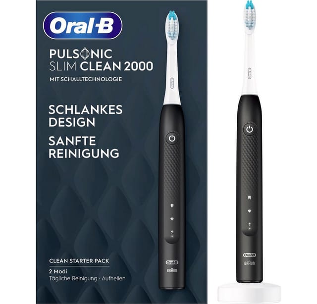 Oral-B Pulsonic Slim Clean 2000 schwarz