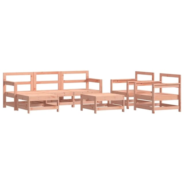 vidaXL 7-Tlg Garten-Lounge-Set Massivholz Douglasie 3186261