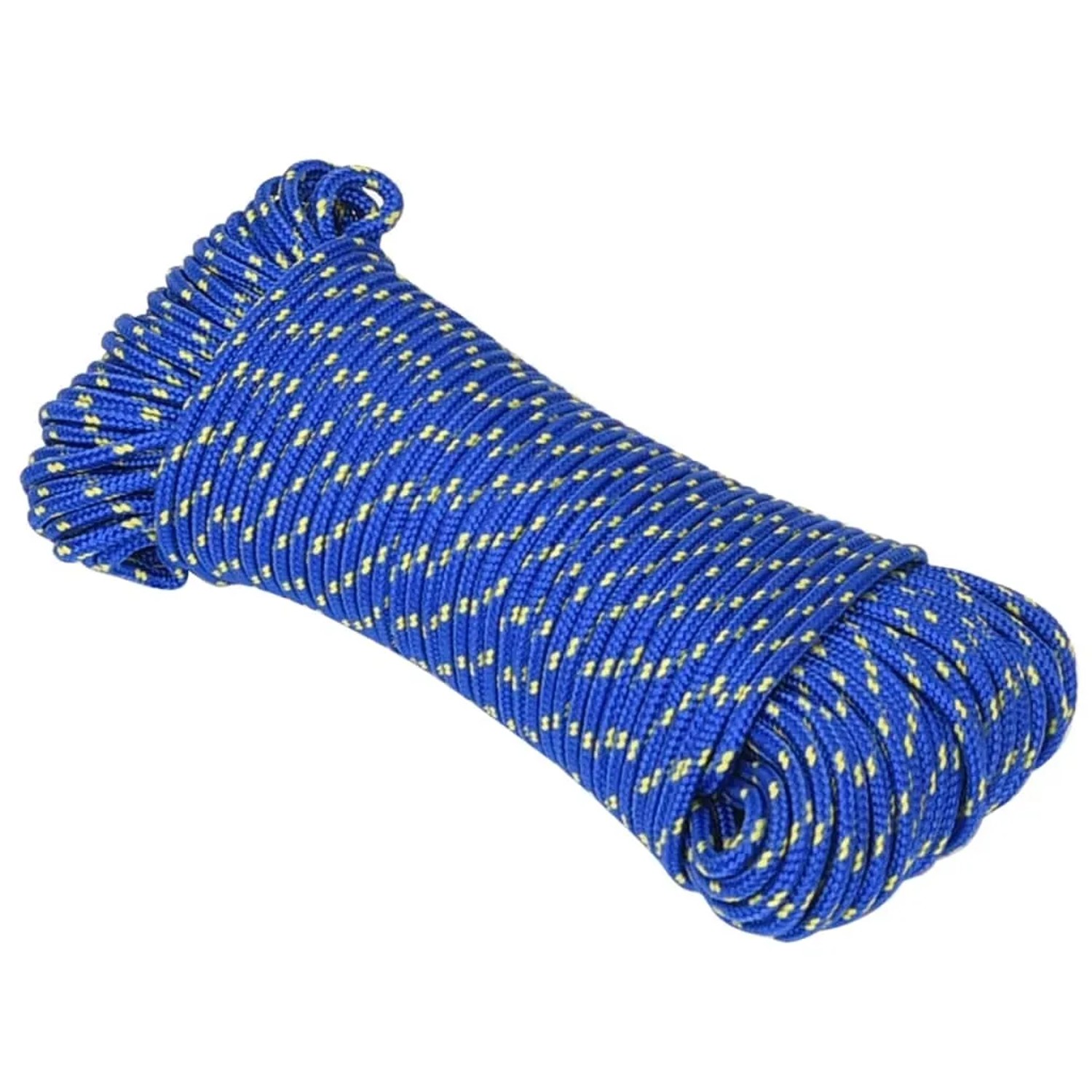 vidaXL Bootsseil Blau 5 mm 500 m Polypropylen 152442