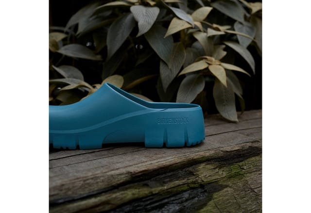 Birkenstock Clog Super Birki 2.0 PU Gr. 36 Tinte Blau