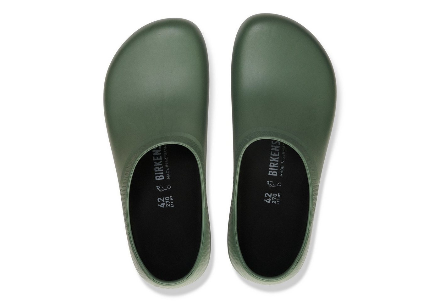 Birkenstock Clog Profi Birki 2.0 PU Gr. 40 Thyme Green