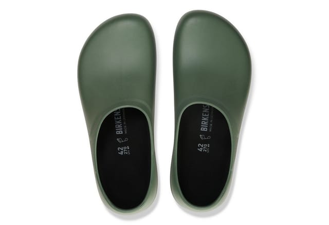 Birkenstock Clog Profi Birki 2.0 PU Gr. 45 Thyme Green
