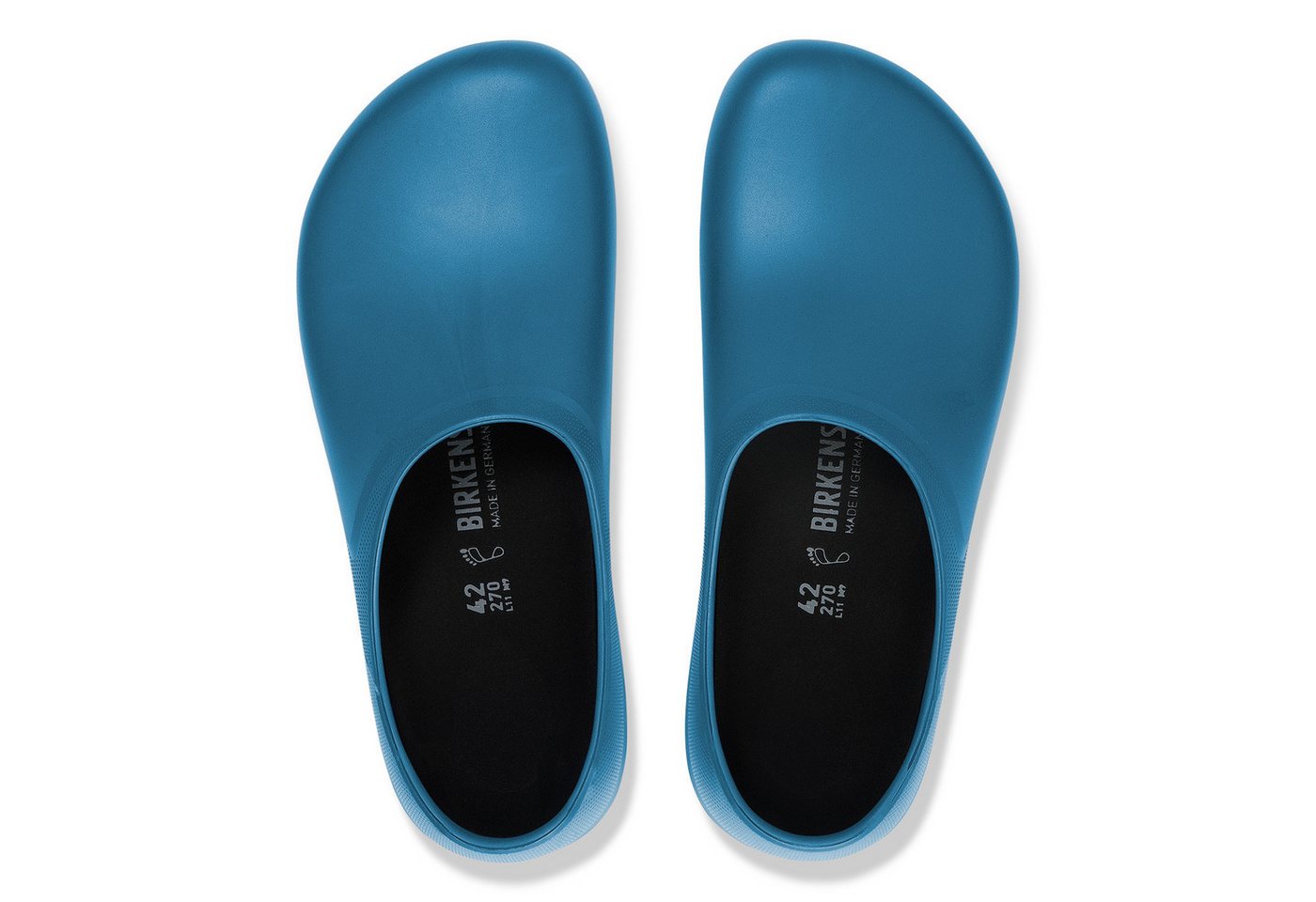 Birkenstock Clog Profi Birki 2.0 PU Gr. 38 Tinte Blau Bild 2