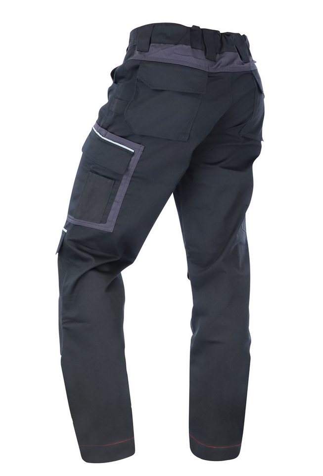 Eliworx Bundhose Workwear mit Stifttasche Gr. 46 Anthrazit-Schwarz Bild 5