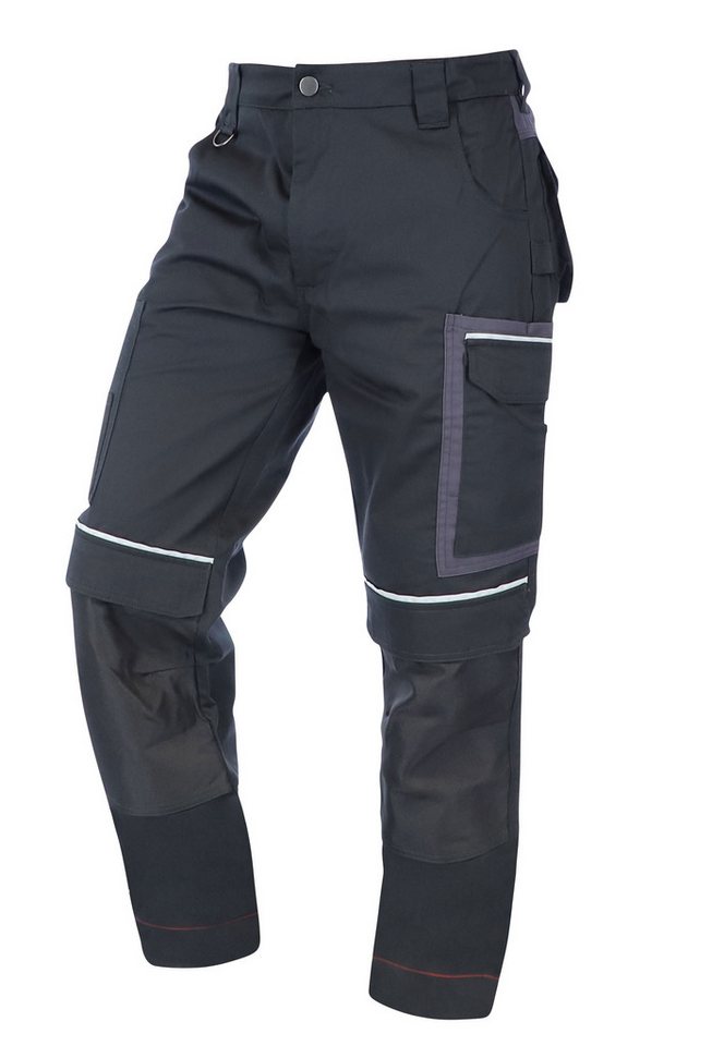 Eliworx Bundhose Workwear mit Stifttasche Gr. 50 Anthrazit-Schwarz Bild 4
