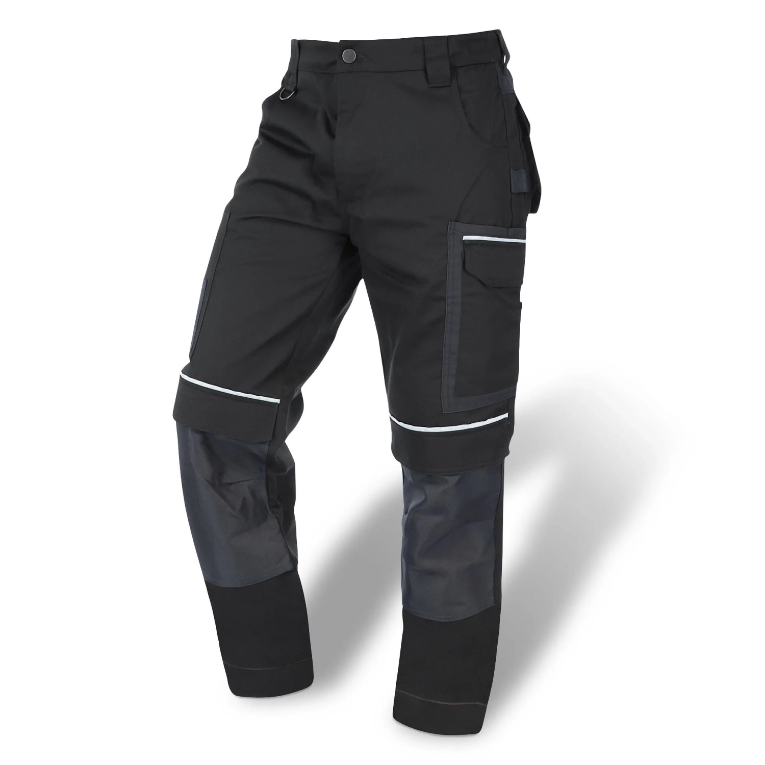 Eliworx Bundhose Workwear mit Stifttasche Gr. 54 Anthrazit-Schwarz