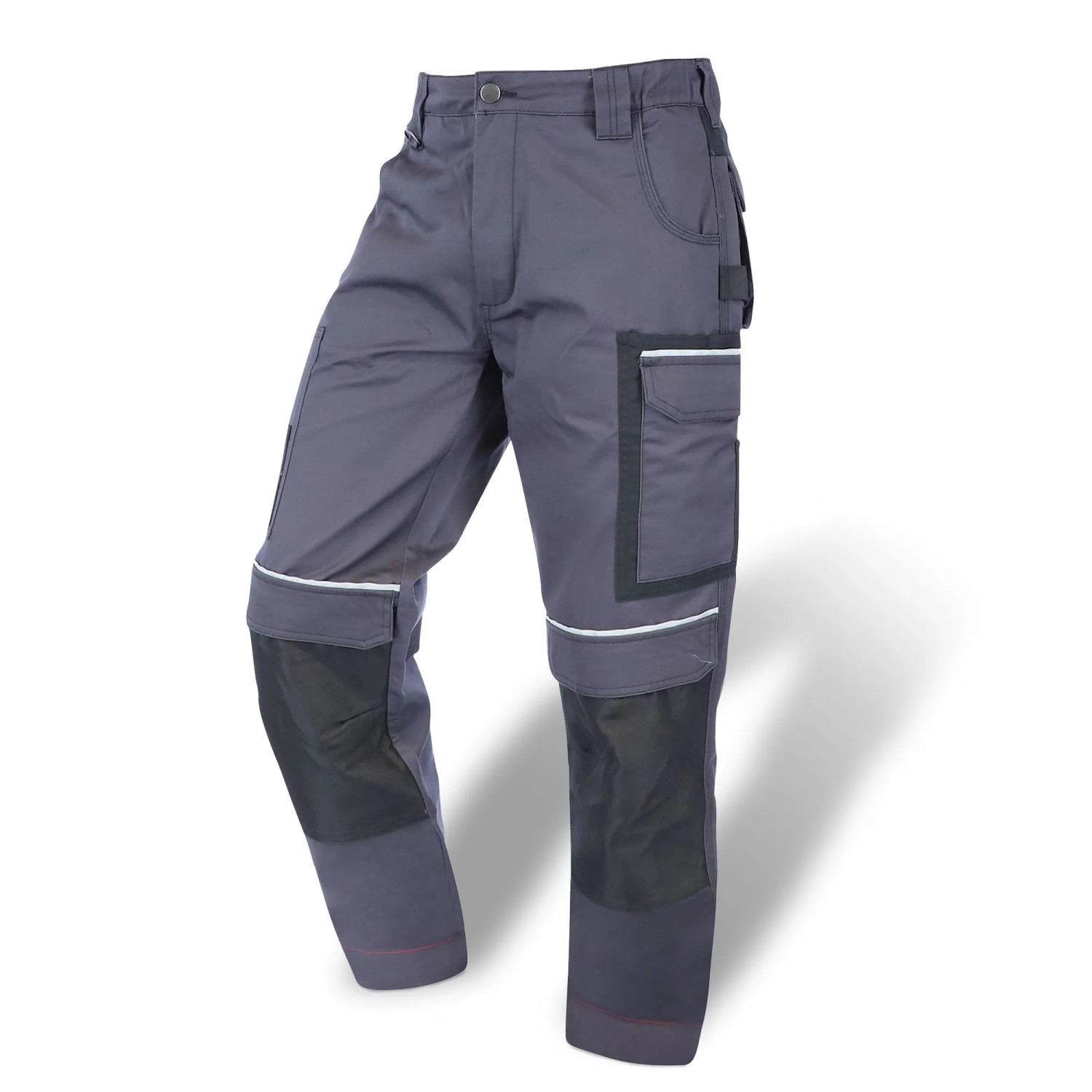 Eliworx Bundhose Workwear mit Stifttasche Gr. 46 Grau