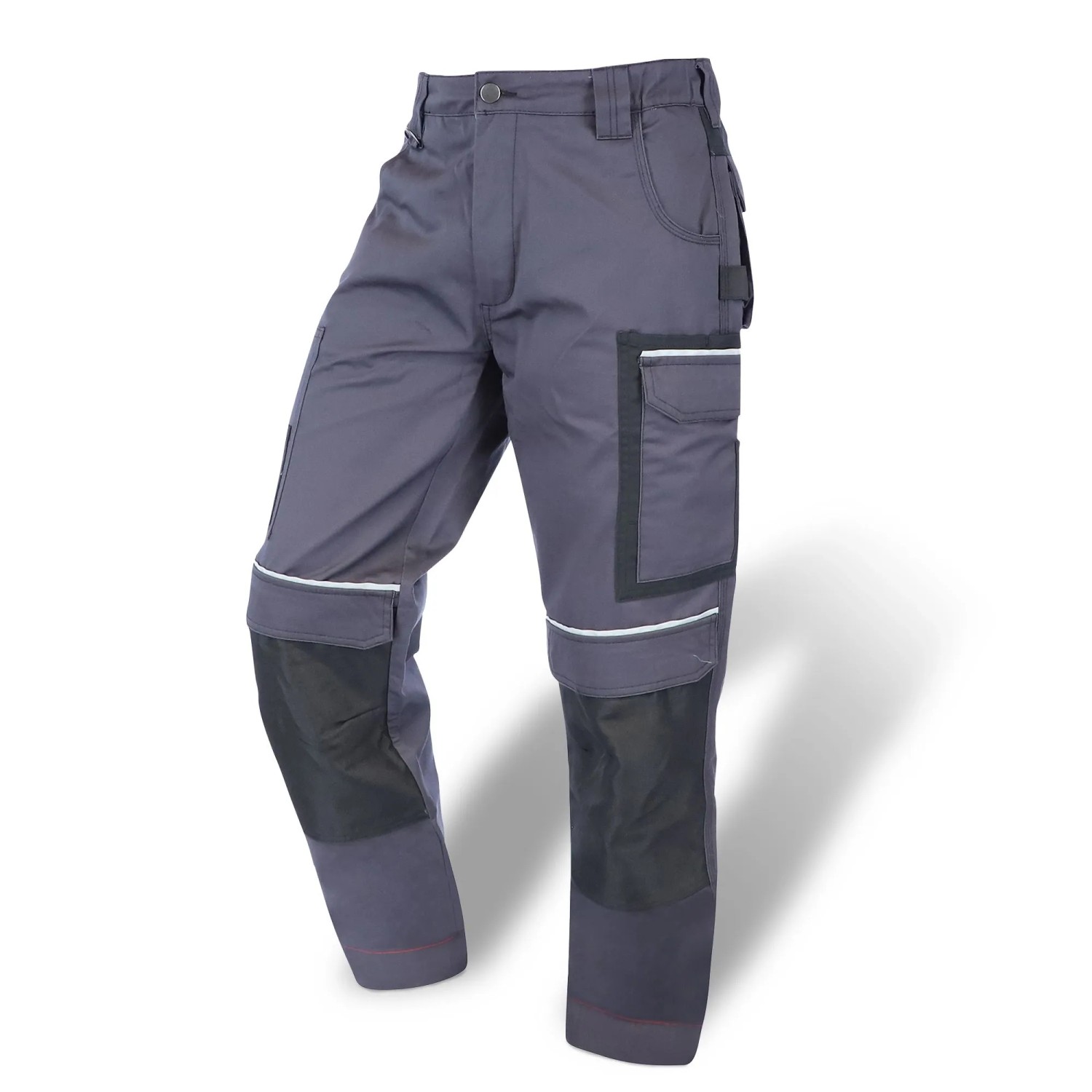 Eliworx Bundhose Workwear mit Stifttasche Gr. 62 Grau