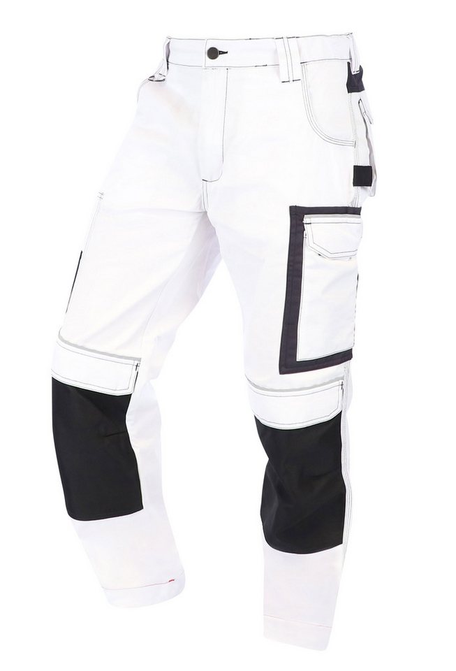 Eliworx Bundhose Workwear mit Stifttasche Gr. 58 Weiß Bild 5