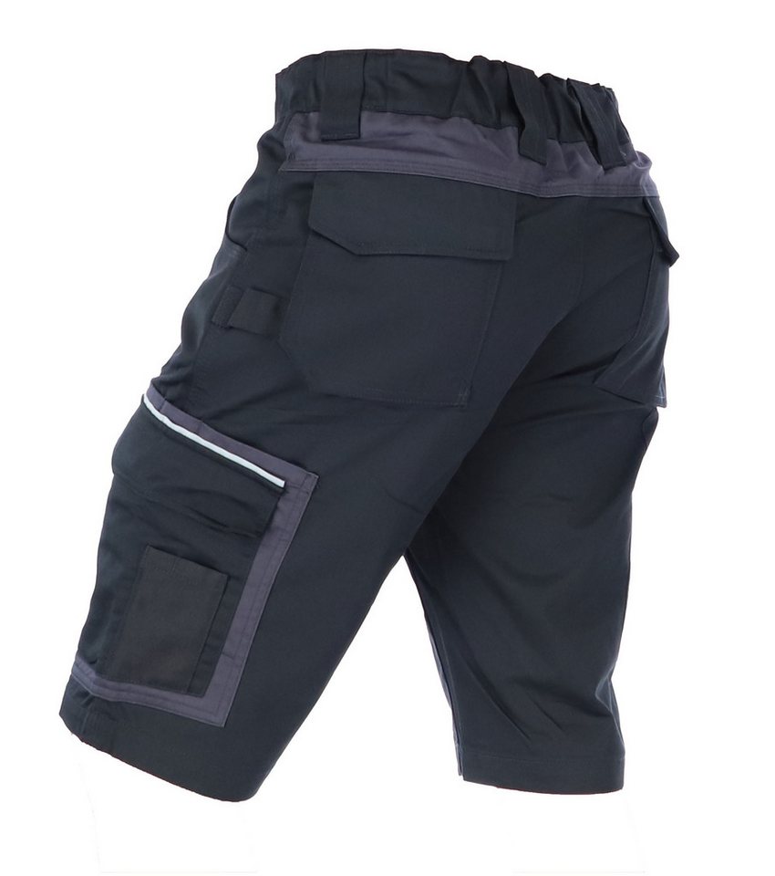 Eliworx Shorts Workwear mit Stifttasche Gr. 54 Anthrazit-Schwarz