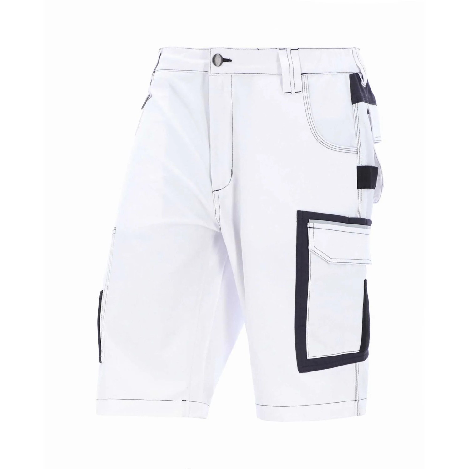 Eliworx Shorts Workwear mit Stifttasche Gr. 46 Weiß
