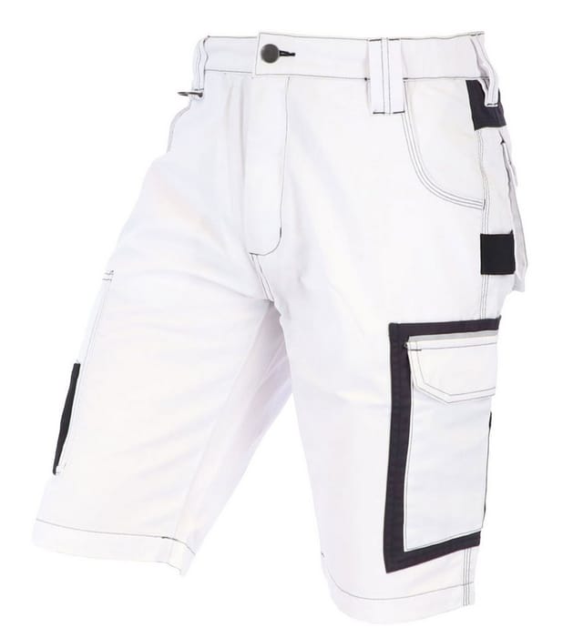 Eliworx Shorts Workwear mit Stifttasche Gr. 44 Weiß