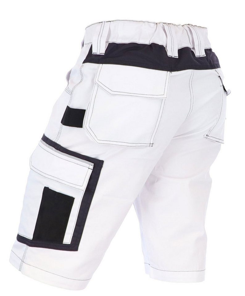 Eliworx Shorts Workwear mit Stifttasche Gr. 44 Weiß Bild 3