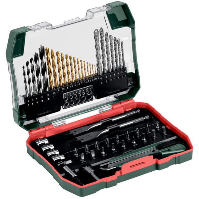 Metabo - Zubehör-Set sp, 55-teilig Bits und Bohrer Inhalt: div. Bits und Bohrer