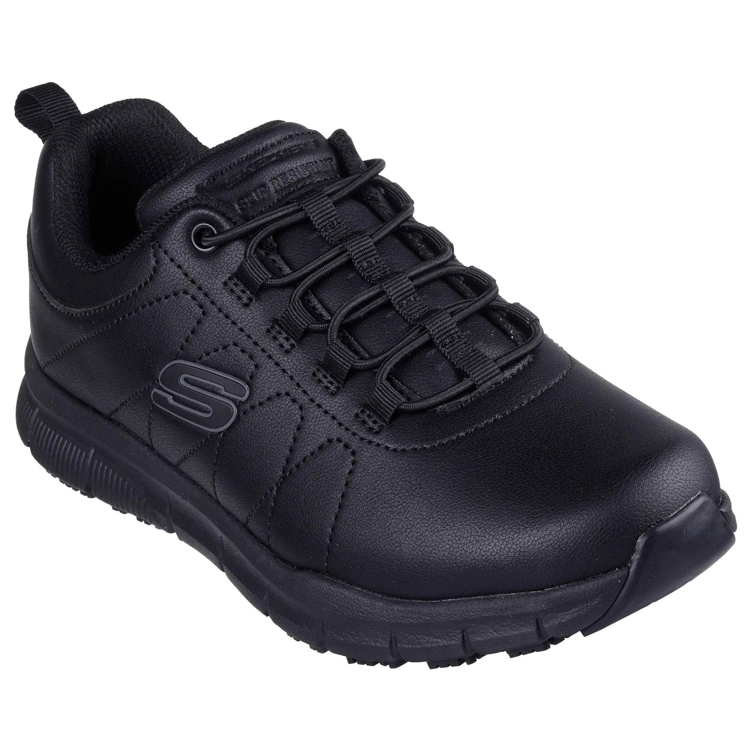 Skechers Arbeitsschuhe Beja Nampa Damen O1 Gr. 35,5 Schwarz