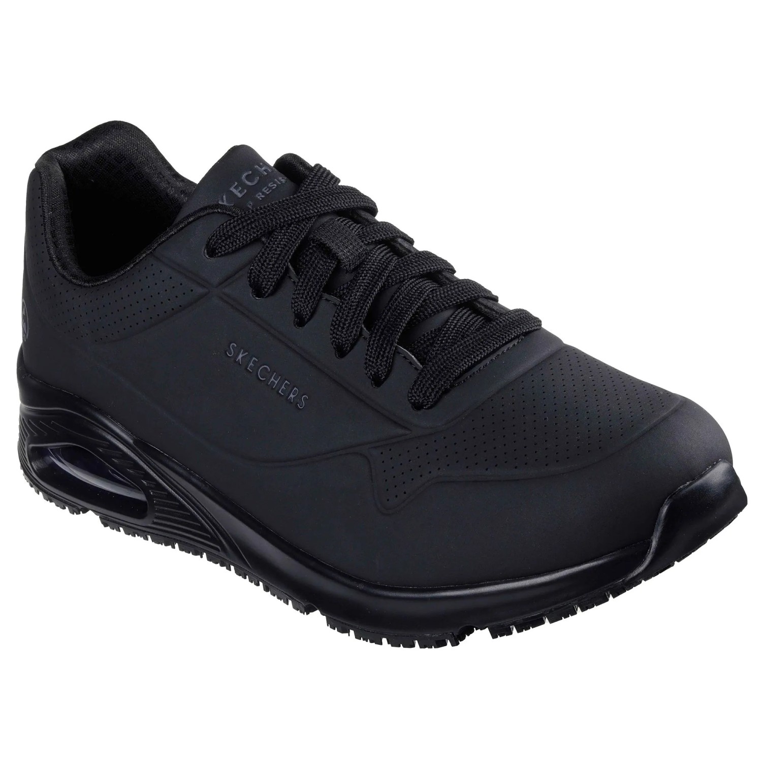 Skechers Arbeitsschuhe Sutal Uno SR Herren Gr. 43 Schwarz