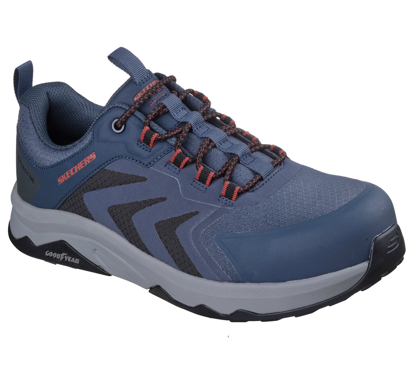 Skechers Sicherheitsschuhe Speed-Flex Trekker S3S Gr. 44 Dunkelblau Bild 4