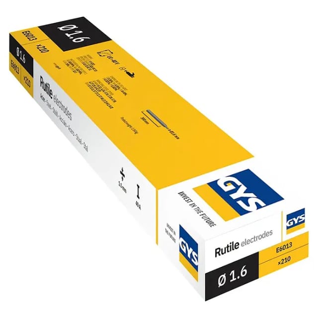 GYS - Schweißelektroden 210 St. (ø x l) 1.6 mm x 300 mm 40 a (max.)