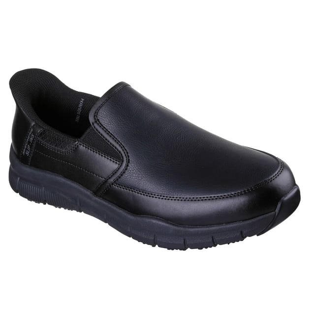 Skechers Arbeitsschuhe Broxtin Nampa Herren O1 Gr. 39,5 Schwarz