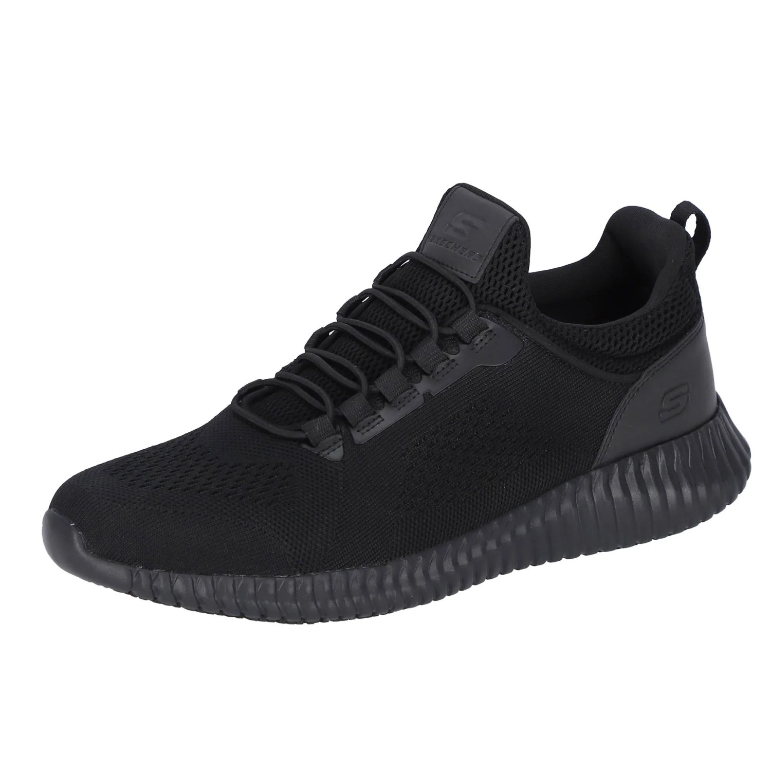 Skechers Arbeitsschuhe Cessnock Herren OB Gr. 43 Schwarz