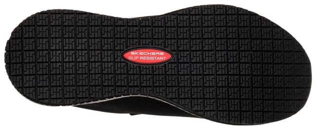 Skechers Arbeitsschuhe Squad SR Damen OB Gr. 38,5 Schwarz