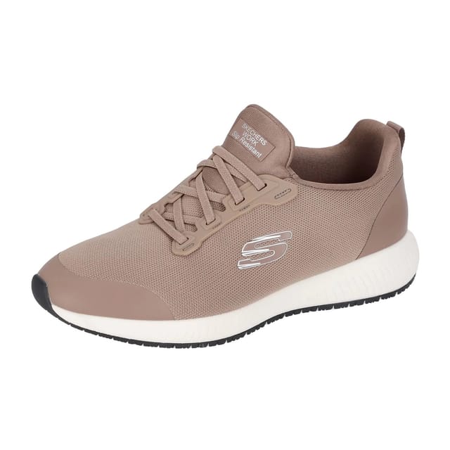 Skechers Arbeitsschuhe Squad SR Damen OB Gr. 37 Taupe