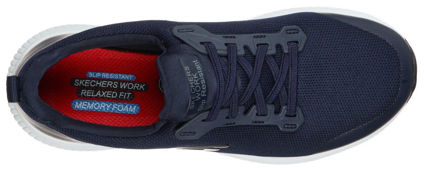 Skechers Arbeitsschuhe Squad SR Damen OB Gr. 42 Navy Bild 2