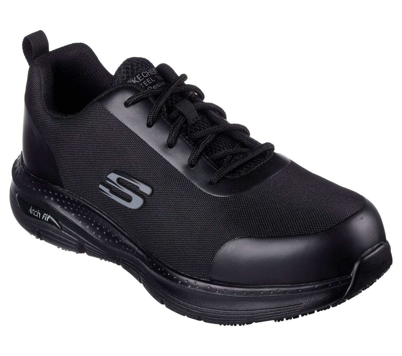 Skechers Sicherheitsschuhe Ringstap Arch Fit SR Herren S3 Gr. 40 Tiefschwarz Bild 2