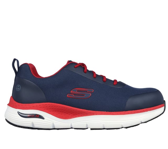 Skechers Sicherheitsschuhe Ringstap Arch Fit SR Herren S3 Gr. 46 Marine