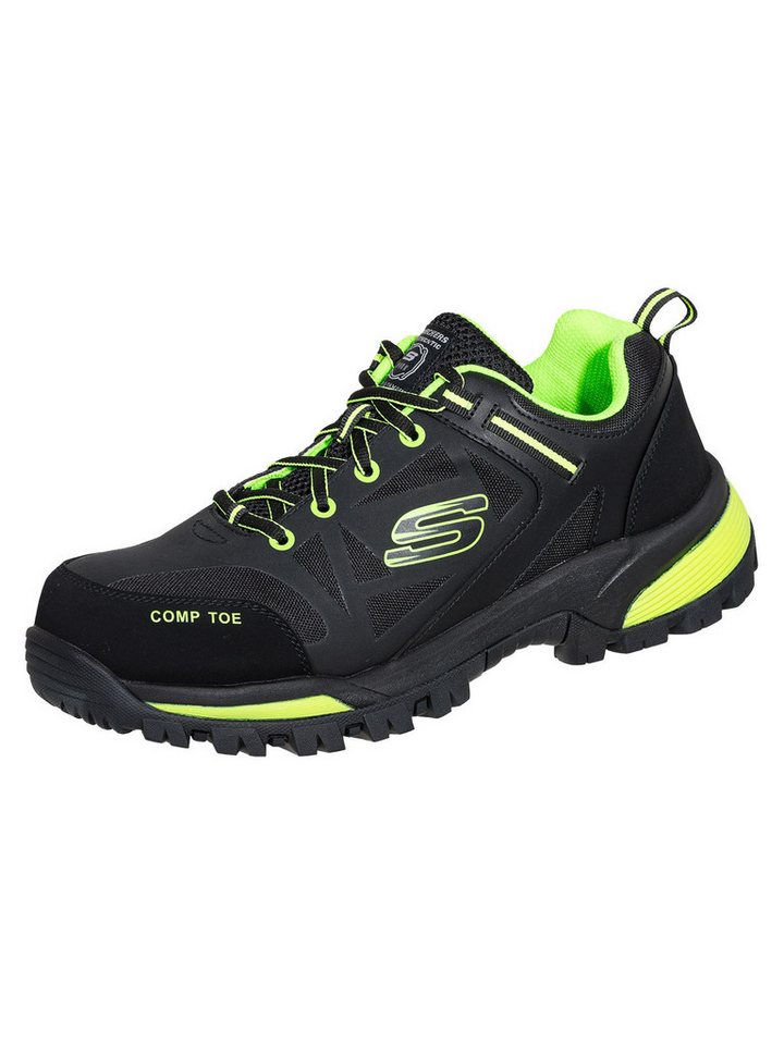 Skechers Sicherheitsschuhe Strigax Gatlon Herren S3L Gr. 40 Schwarz-Limette