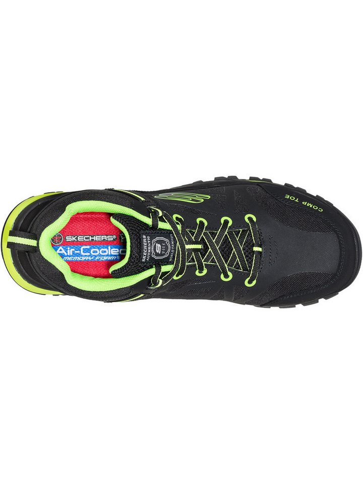 Skechers Sicherheitsschuhe Strigax Gatlon Herren S3L Gr. 40 Schwarz-Limette Bild 3