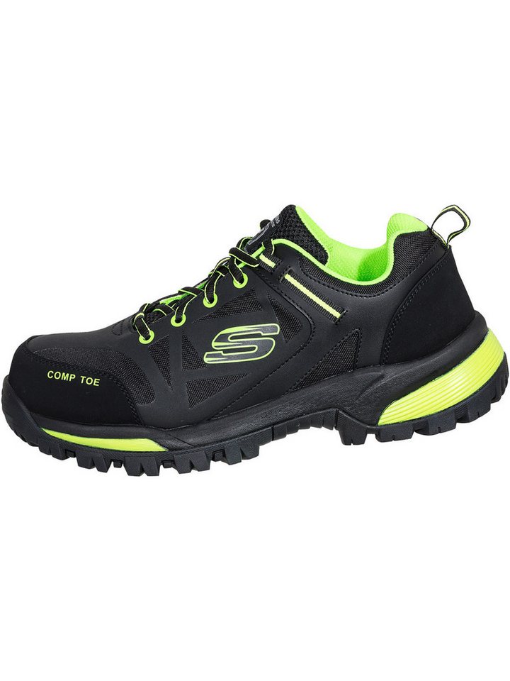 Skechers Sicherheitsschuhe Strigax Gatlon Herren S3L Gr. 40 Schwarz-Limette Bild 4
