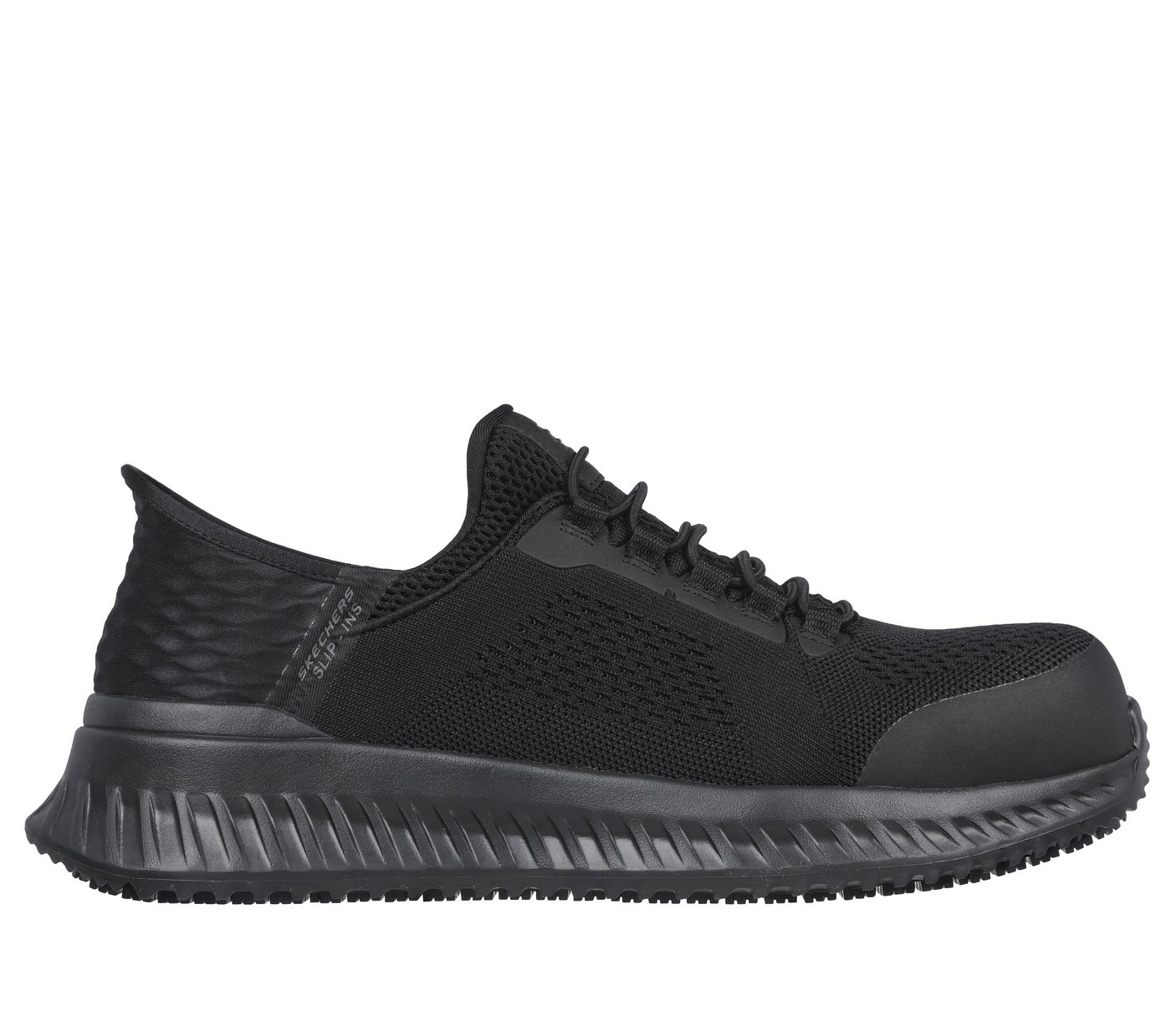 Skechers Sicherheitsschuhe Fletchit Tilido Herren S1PL Gr. 42 Schwarz Bild 2