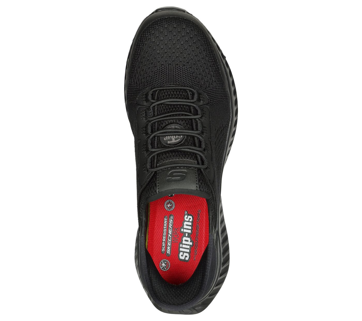 Skechers Sicherheitsschuhe Fletchit Tilido Herren S1PL Gr. 42 Schwarz Bild 5