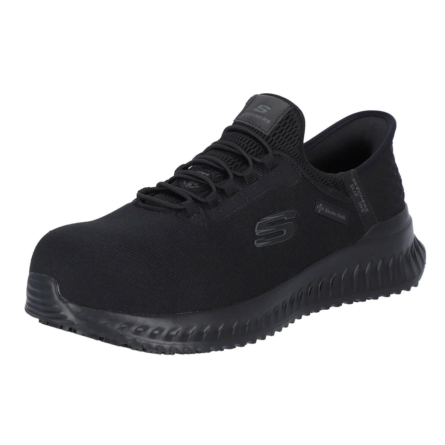 Skechers Sicherheitsschuhe Ombray Tilido Damen S1PL Gr. 35,5 Schwarz