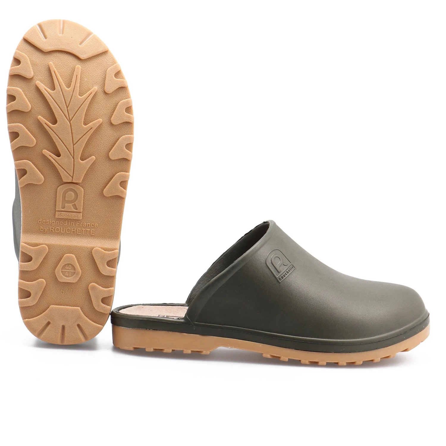 rouchette halbstiefel clean garden gr. 39 grau