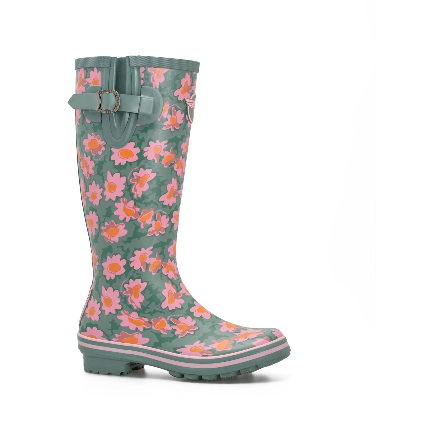Rouchette Stiefel Daisies Größe 38 Grün