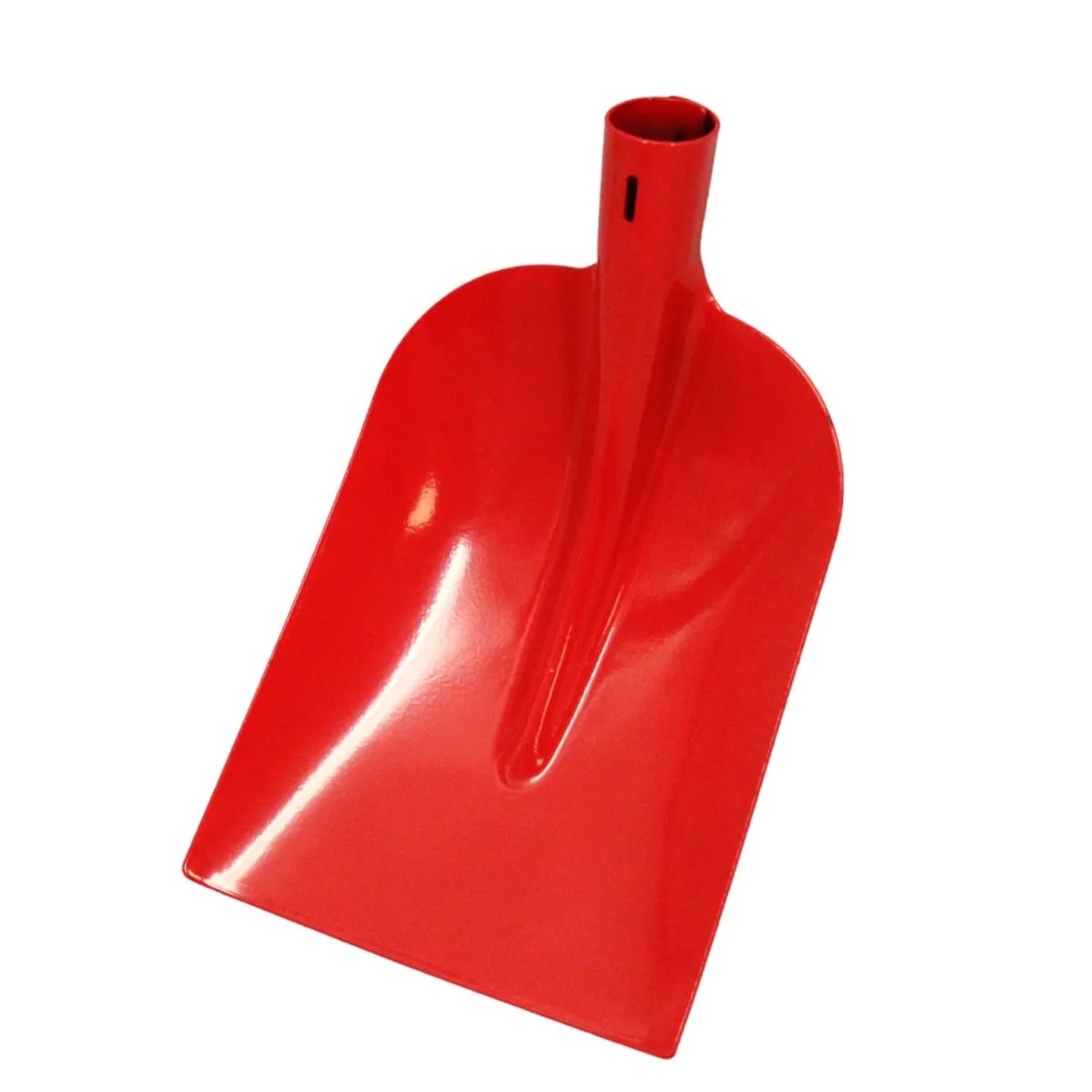 Galaflor Betonschaufel Rot Pulverbeschichtet, Beton Stahl Schaufel 22,5x28cm Schaufelkopf Metall