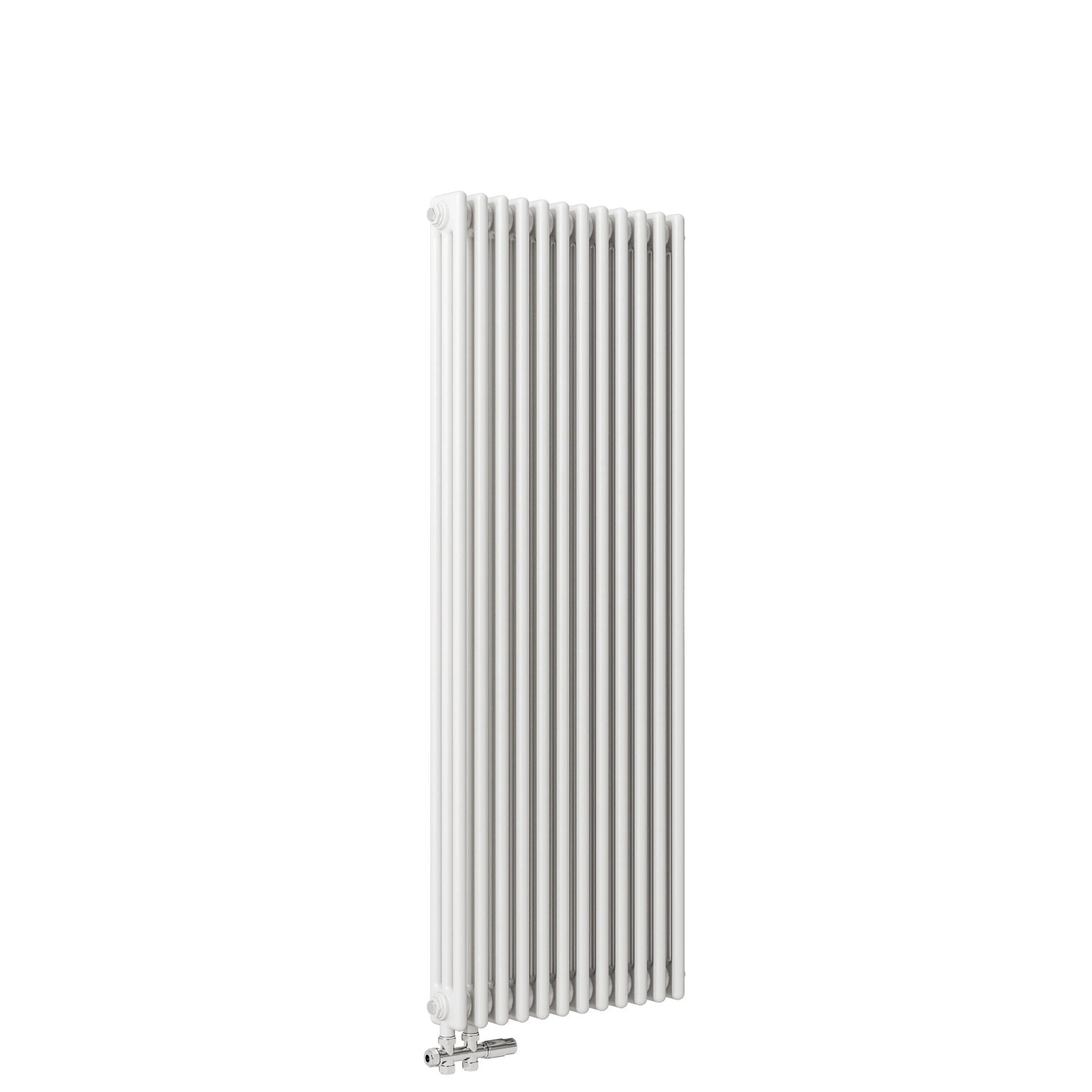 AICA Traditioneller Heizkörper 1500 x 560 mm 1878W Dreilagig Gusseisenstil Weiß
