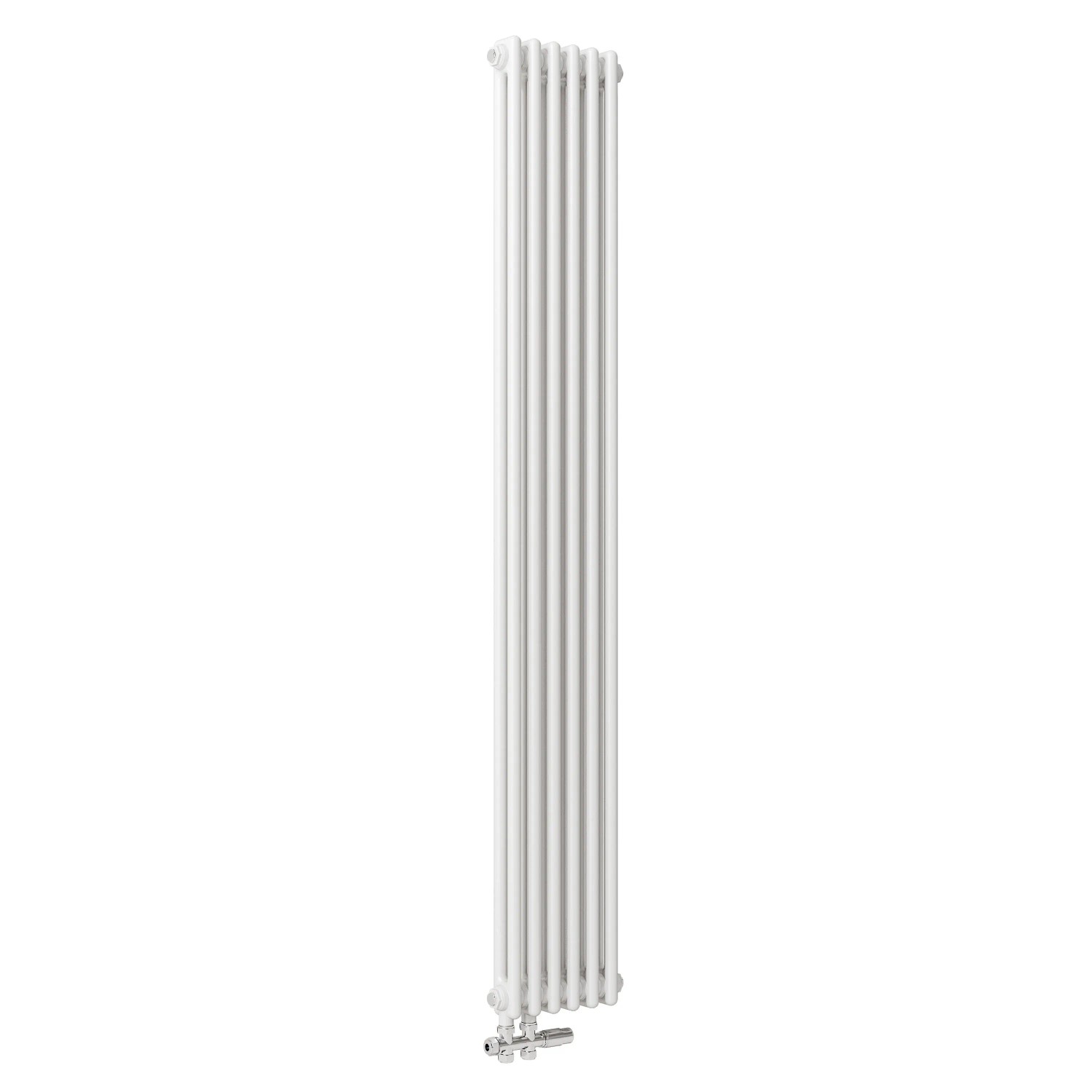 AICA Traditioneller Heizkörper 1800 x 290 mm 850W Doppellagig Gusseisenstil Weiß