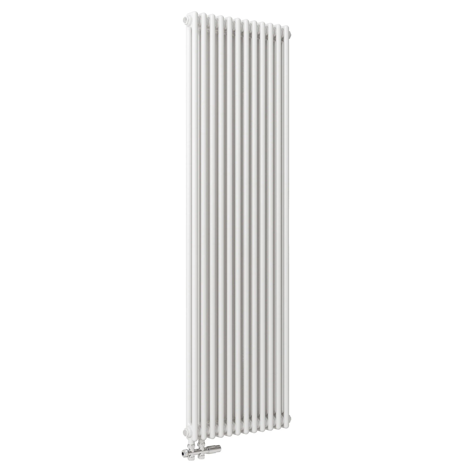 AICA Traditioneller Heizkörper 1800 x 560 mm 1807W Doppellagig Gusseisenstil Weiß